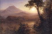 Frederic Edwin Church Tropical Scenery Sweden oil painting artist